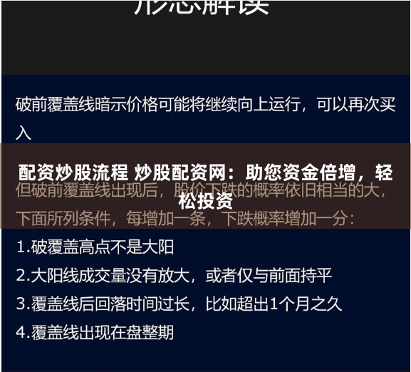 配資炒股流程 炒股配資網：助您資金倍增，輕松投資